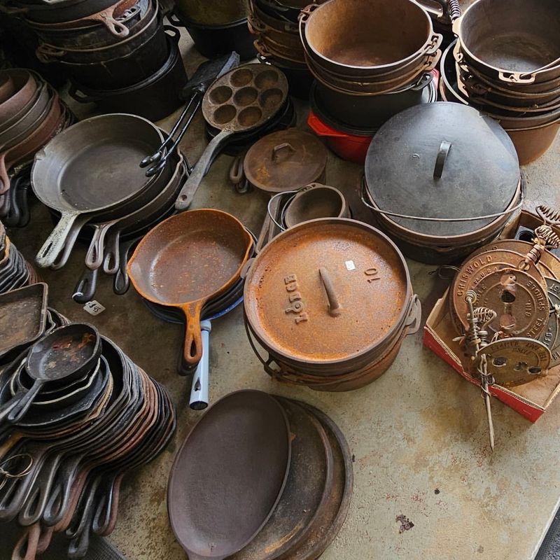 Old Cast Iron Cookware