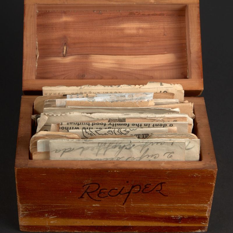 Old Recipe Boxes