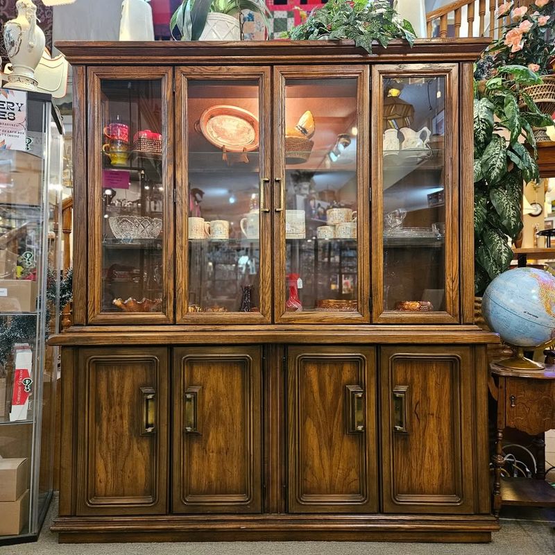 Old-School China Cabinets