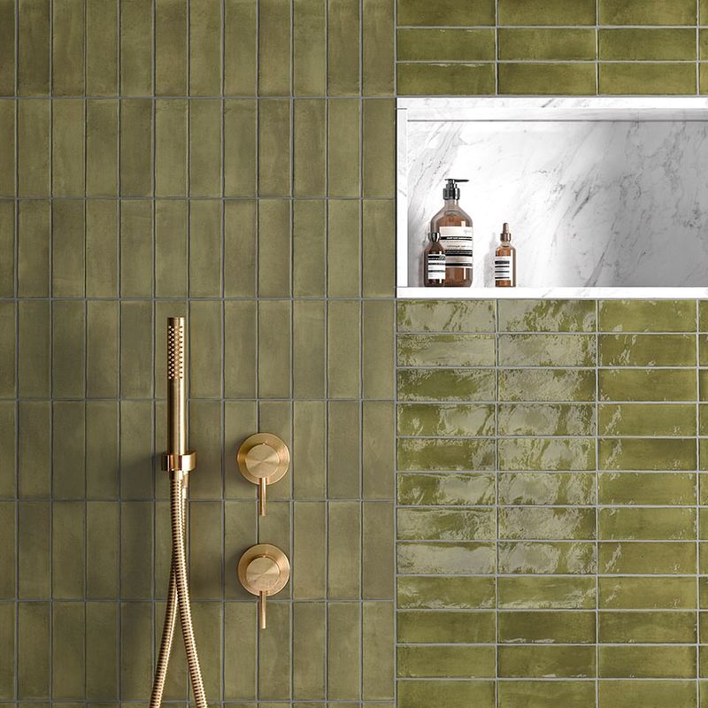 Olive Green Tiles