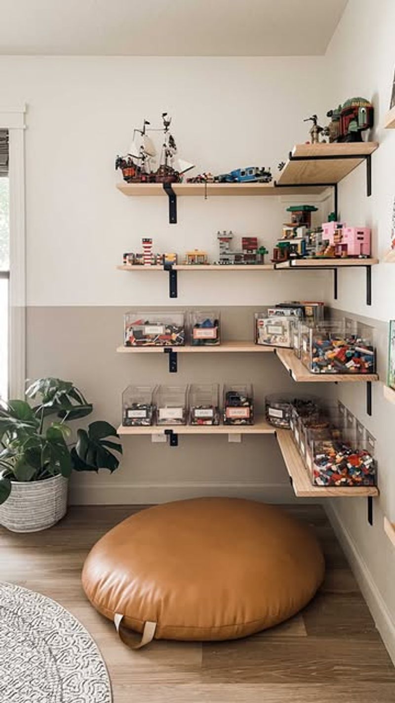 Open Shelving Display