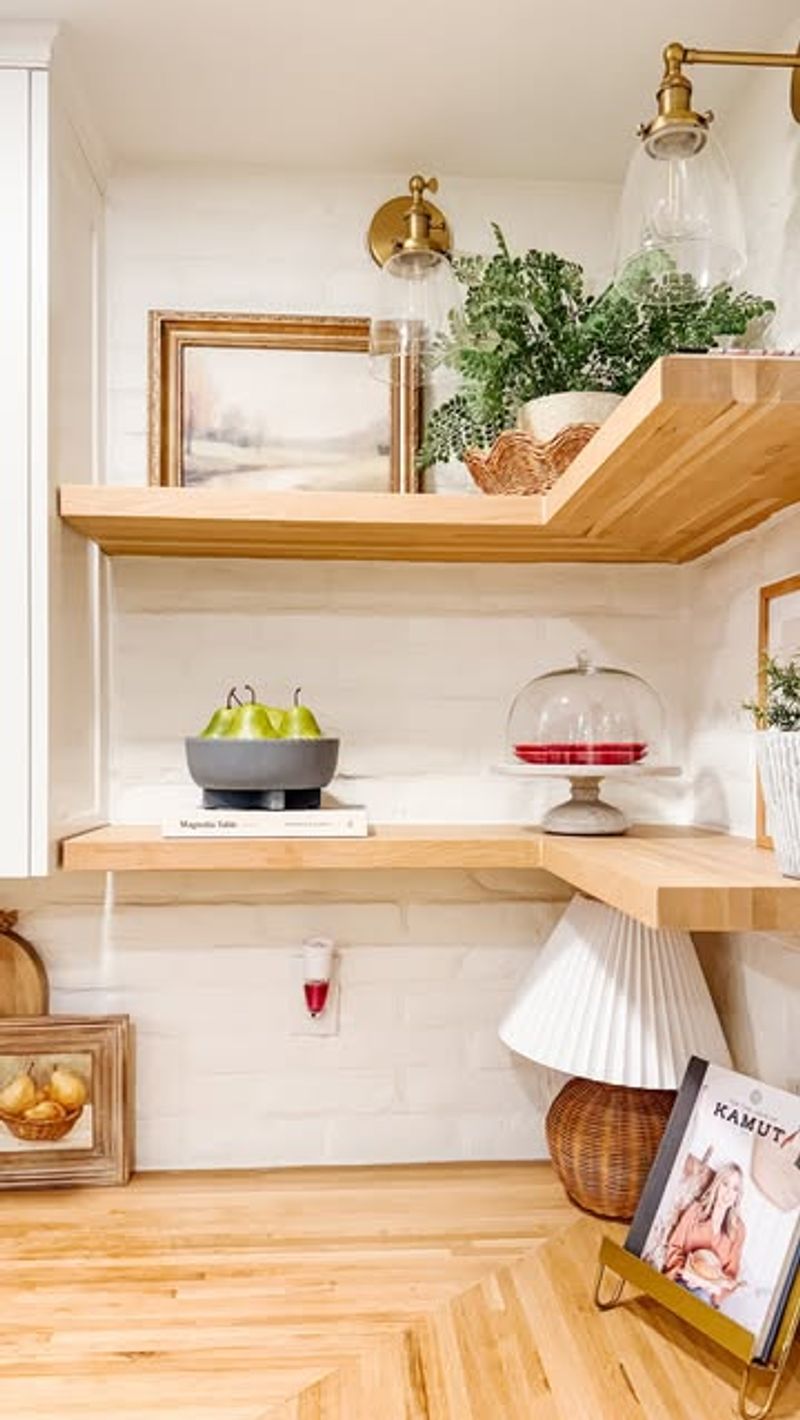 Open Shelving in Kitchen