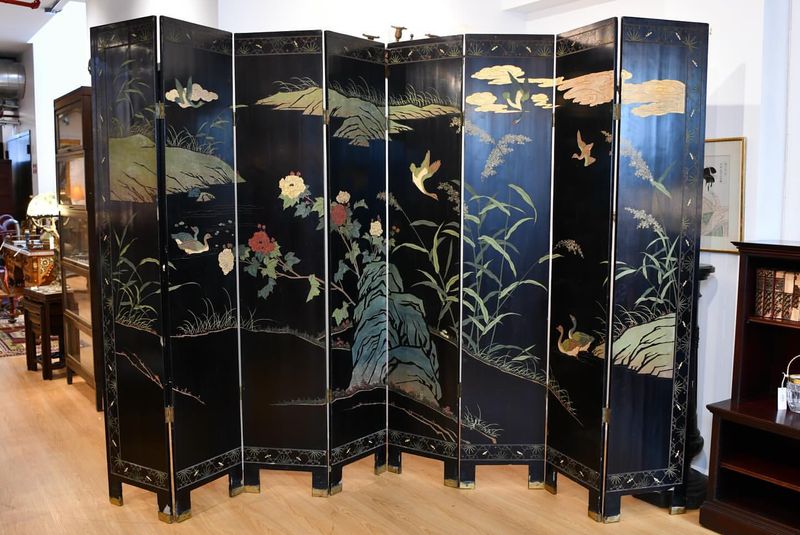 Oriental Folding Screen