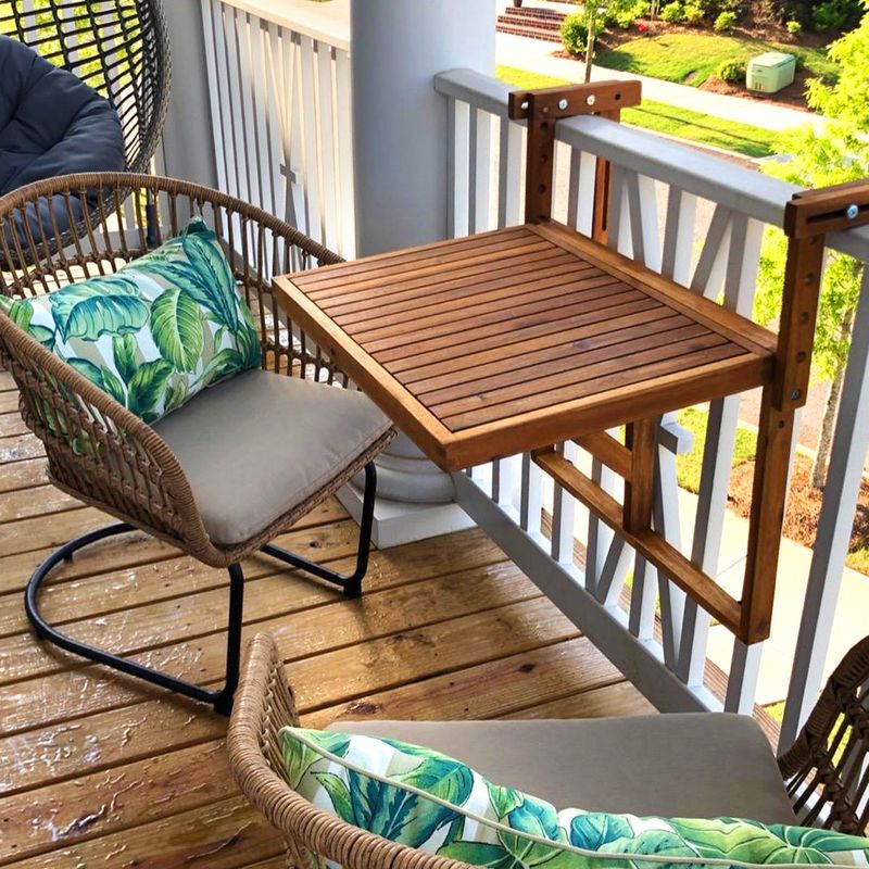 Outdoor Balcony Office