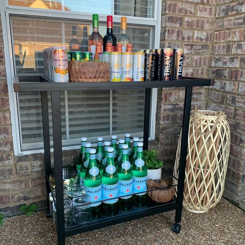 Outdoor Bar Cart