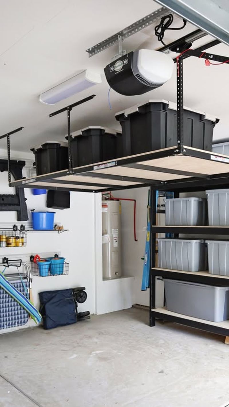 Overhead Storage Shelves