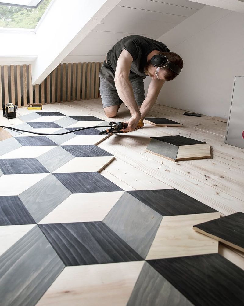 Overly Busy Flooring