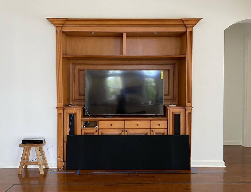 Oversized Entertainment Centers