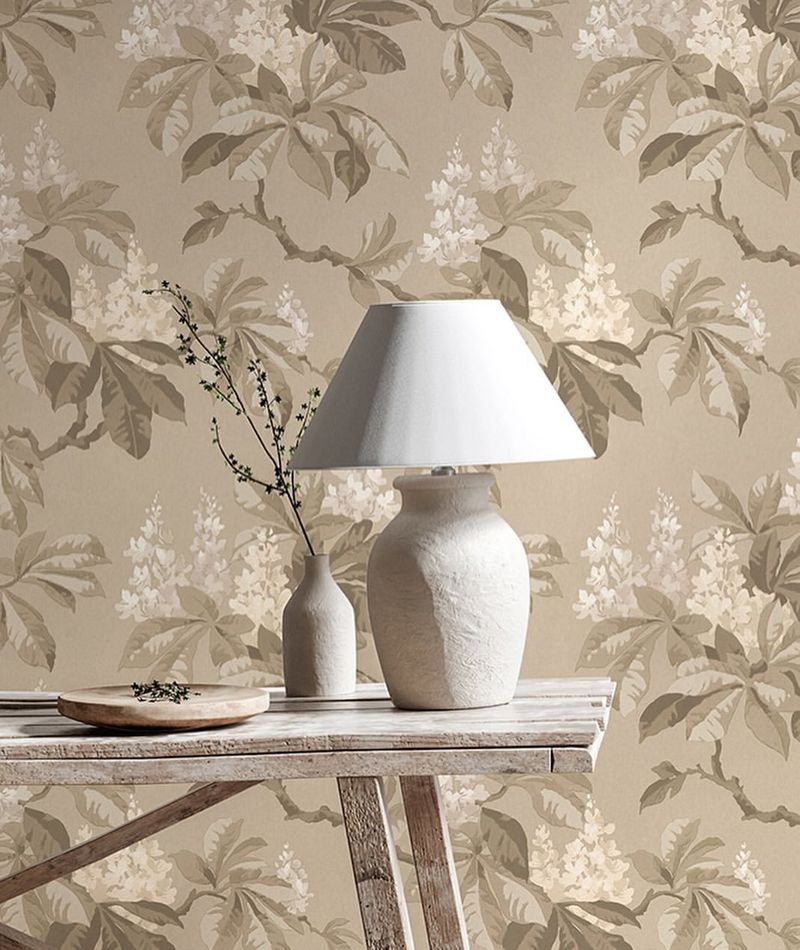 Pale Taupe Wallpaper