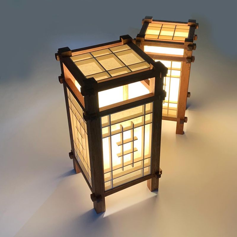 Paper Shoji Lamps