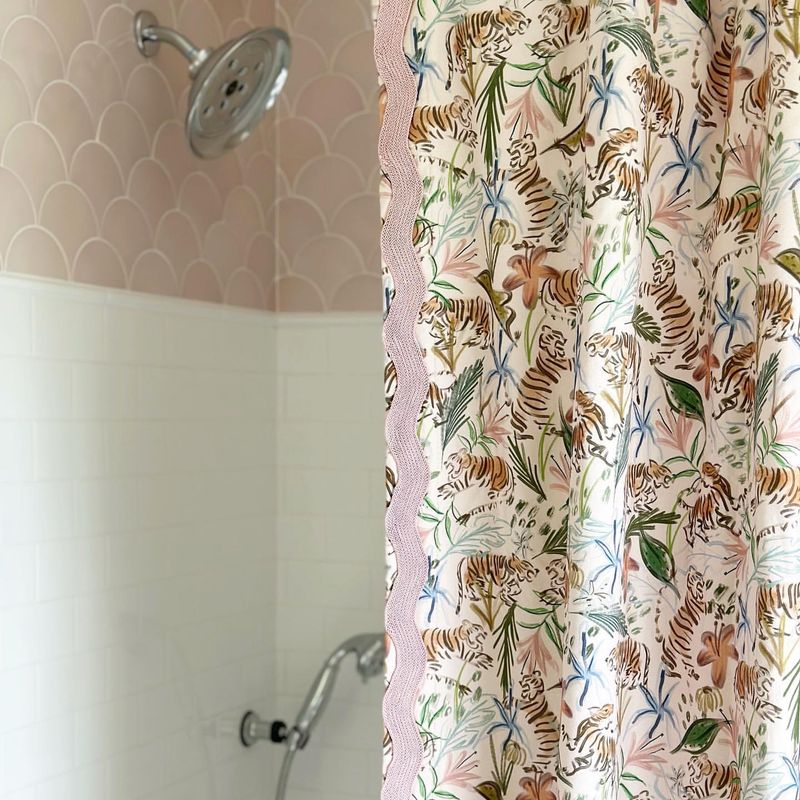 Patterned Shower Curtains