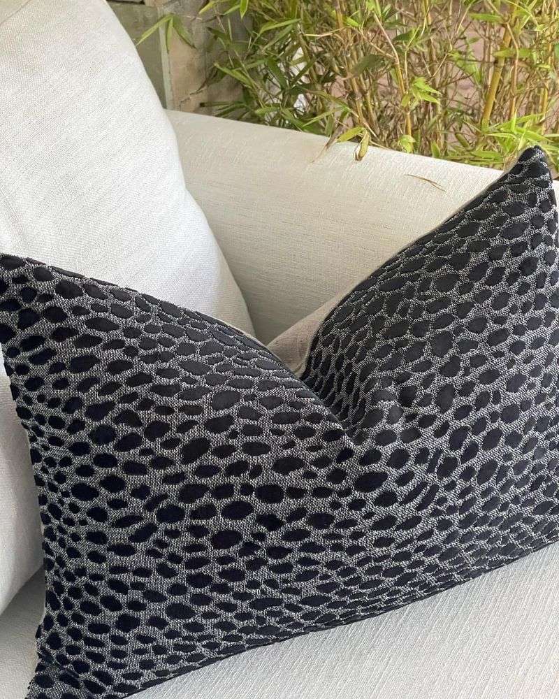 Pebble Gray Throw Pillows