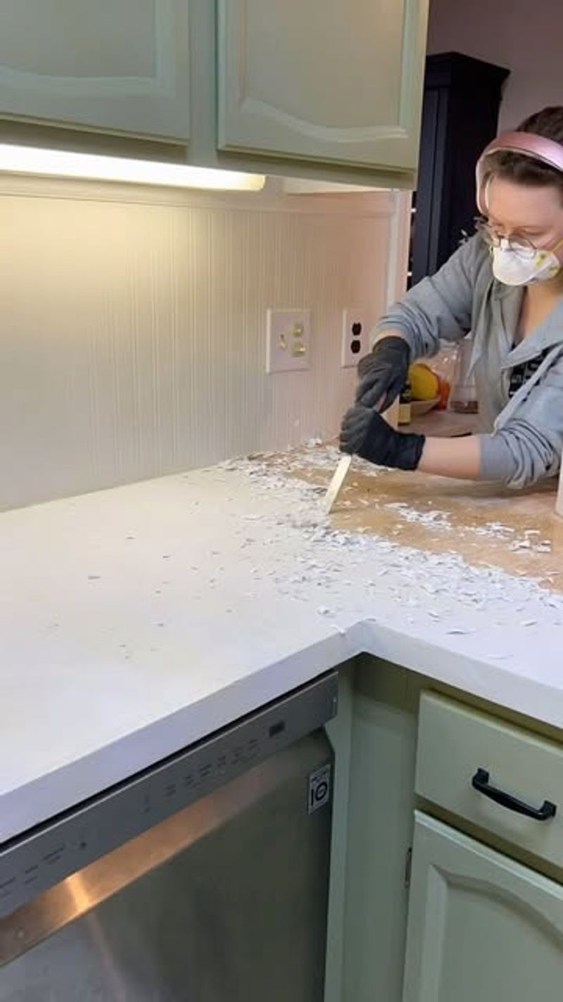 Peeling Laminate Countertops