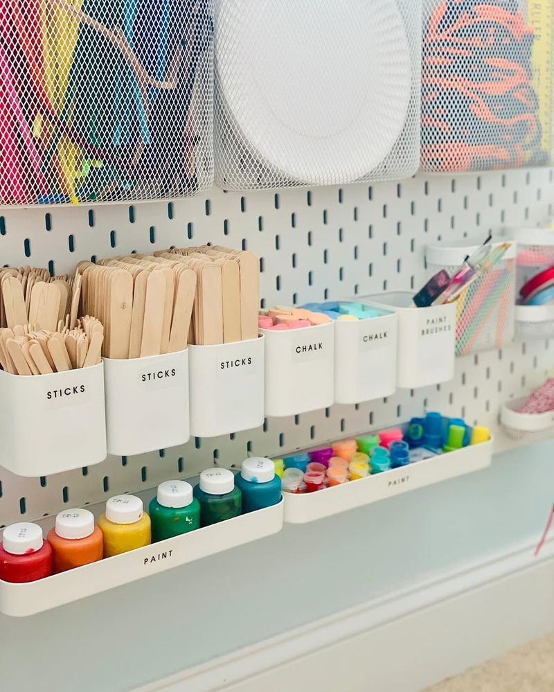 Pegboards for Organization