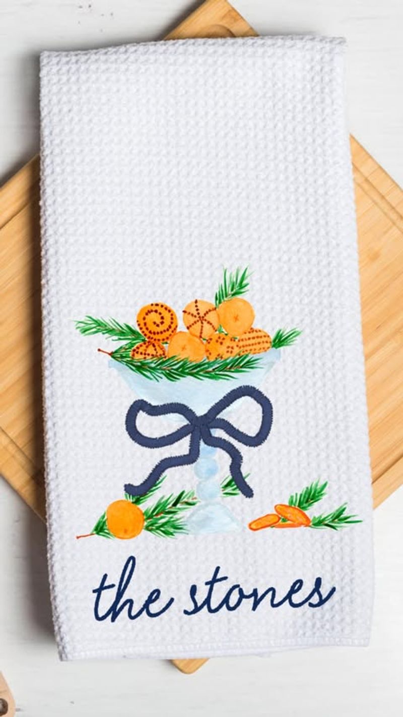 Personalized Kitchen Towels