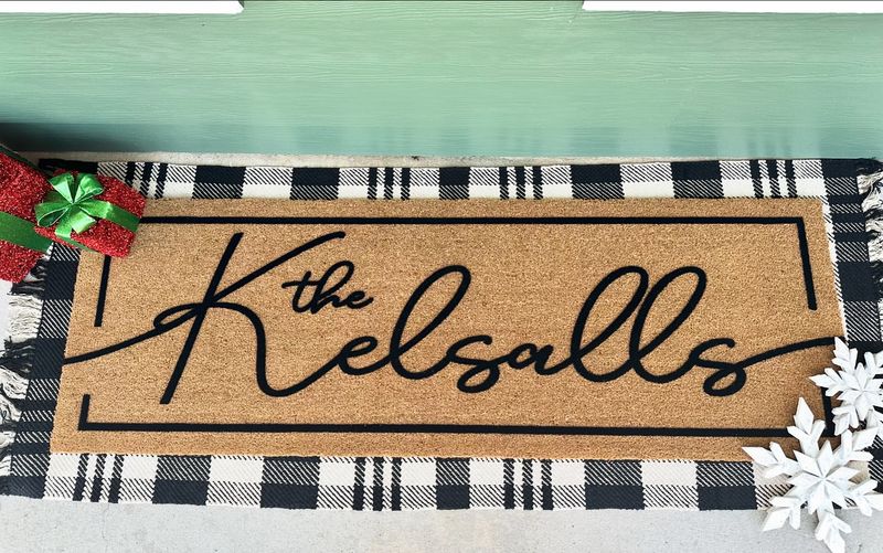 Personalized Welcome Mats