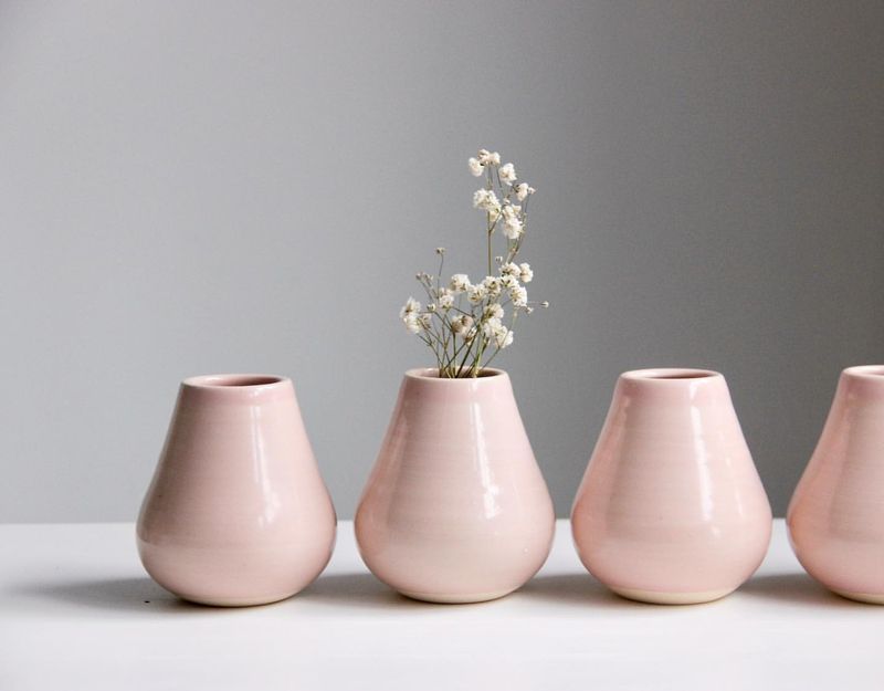 Pink Ceramic Vases