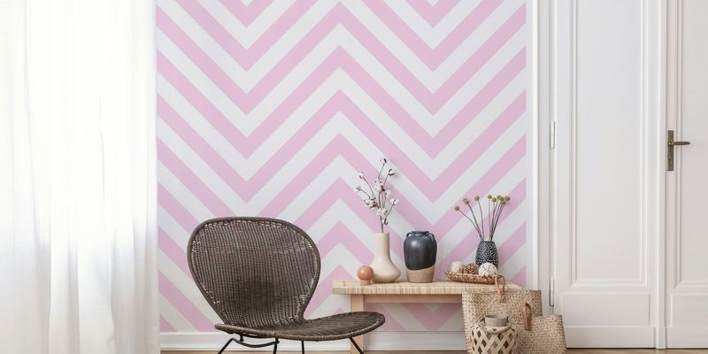 Pink Chevron Patterns