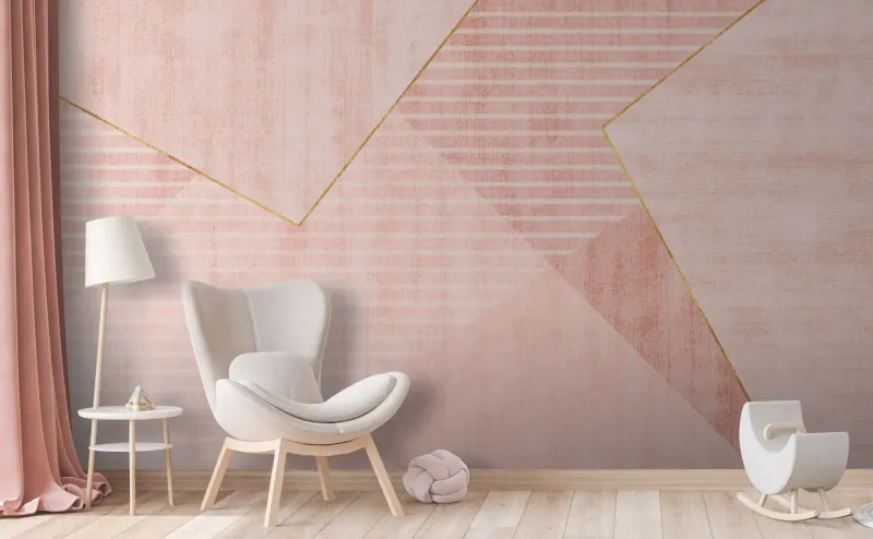 Pink Geometric Patterns