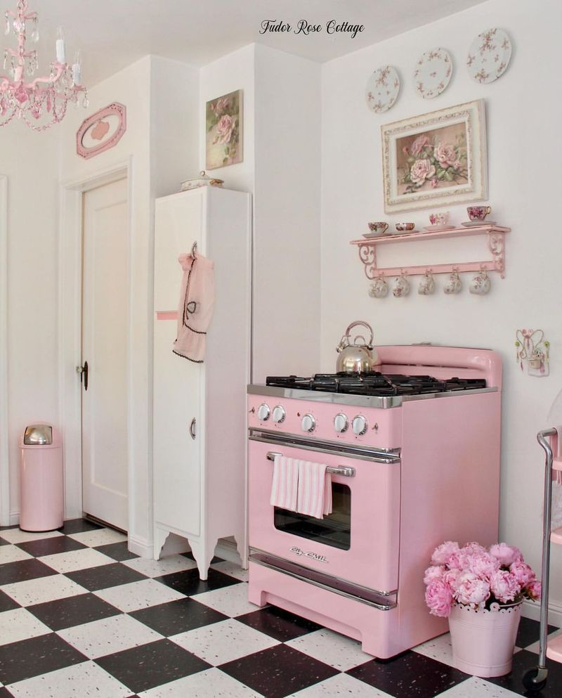 Pink Retro Appliances