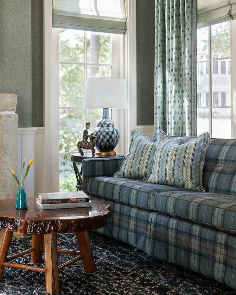 Plaid Upholstery