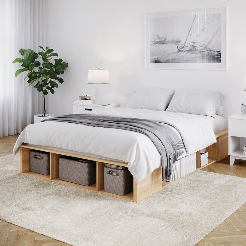 Platform Bed with Storage