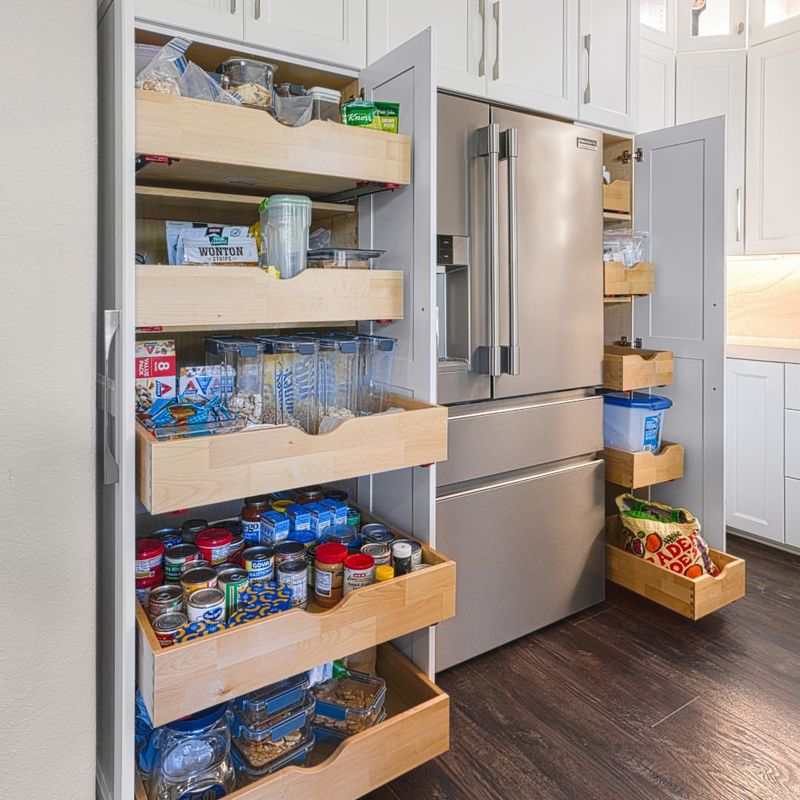 Pull-Out Pantry Shelves