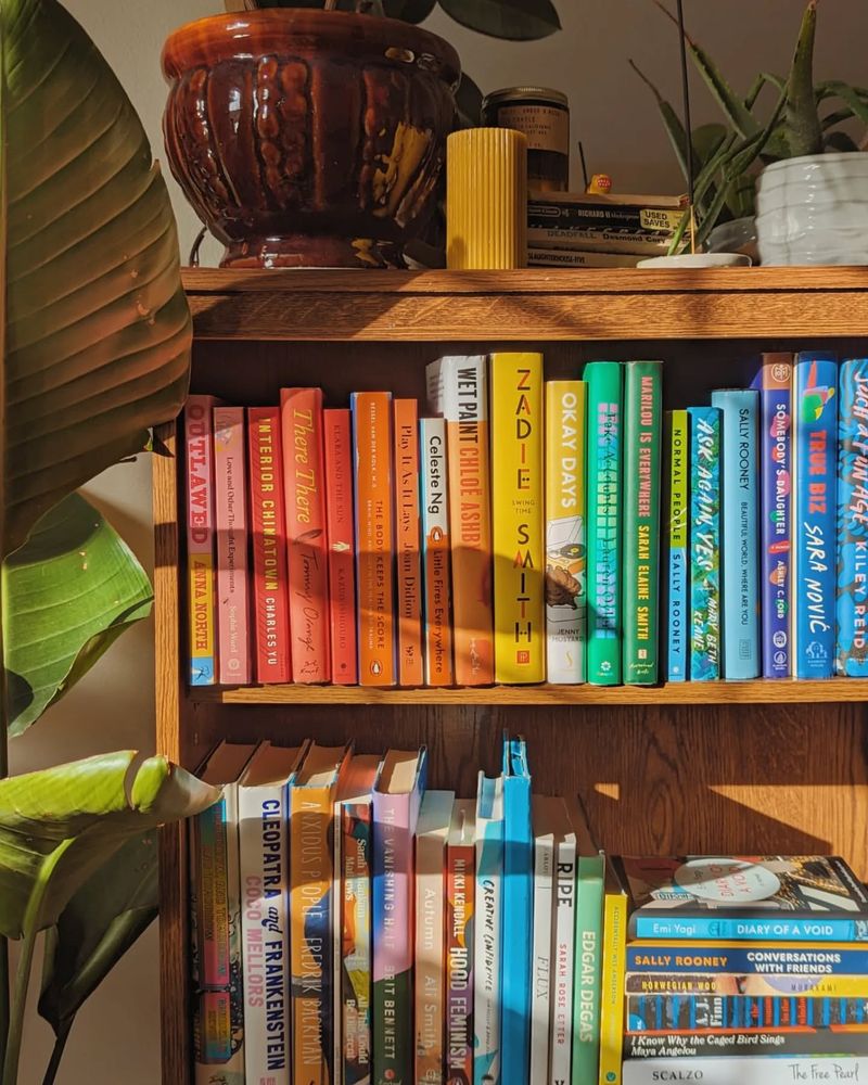 Rainbow Bookshelf