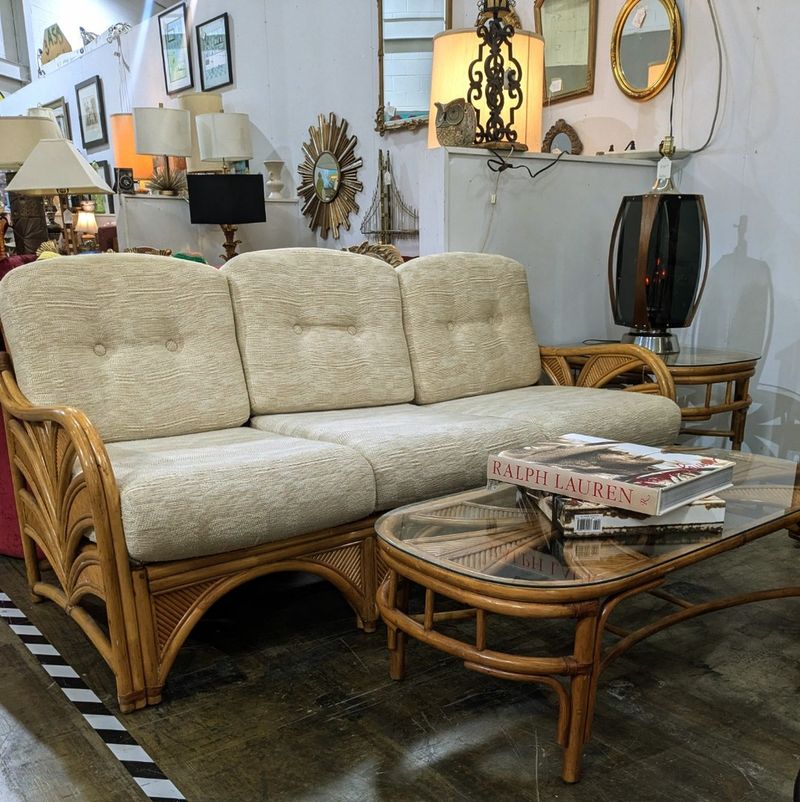 Rattan Sofa