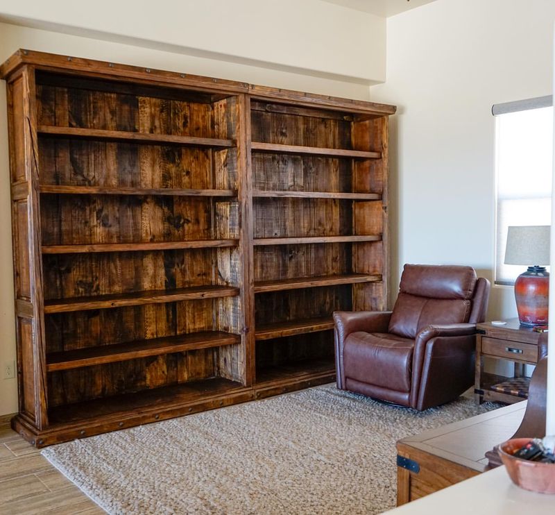 Reclaimed Wood Bookshelf