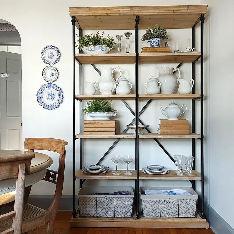 Reclaimed Wood Shelving