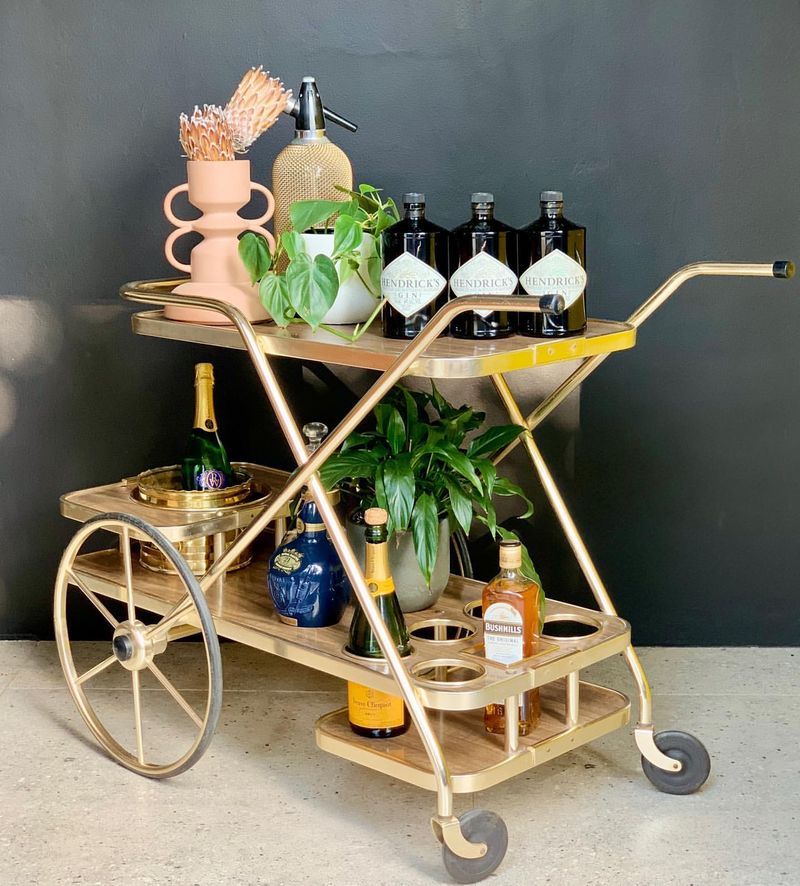 Retro Bar Carts