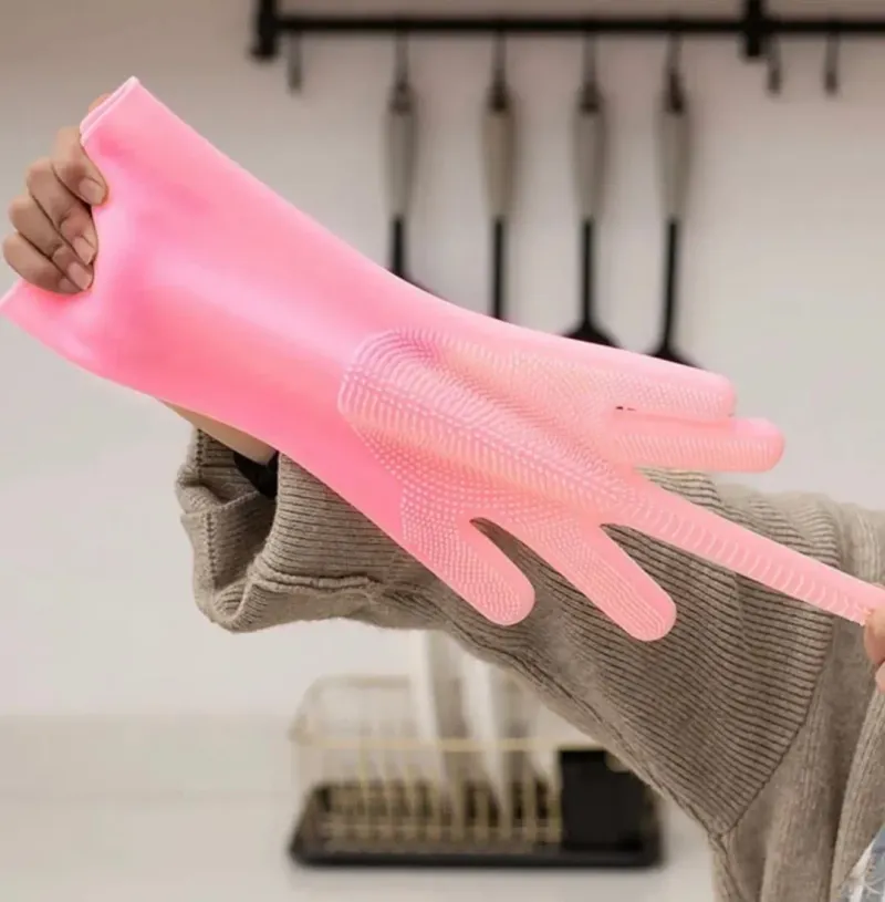 Rubber Gloves for Pet Hair