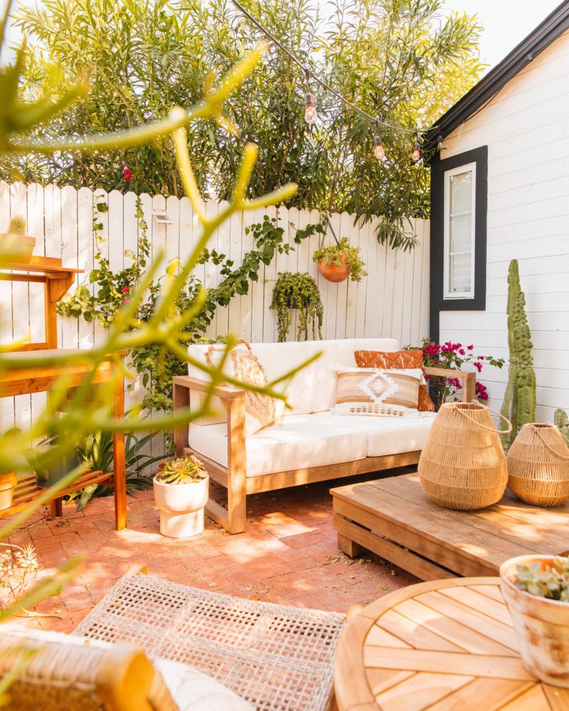 Rustic Boho Patio