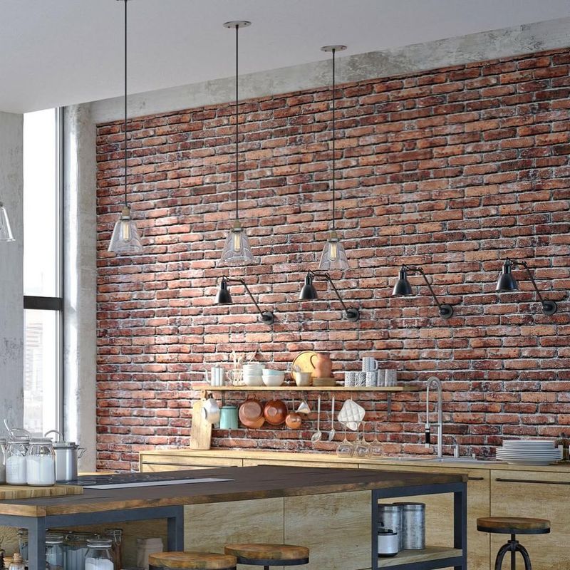 Rustic Brick Effect