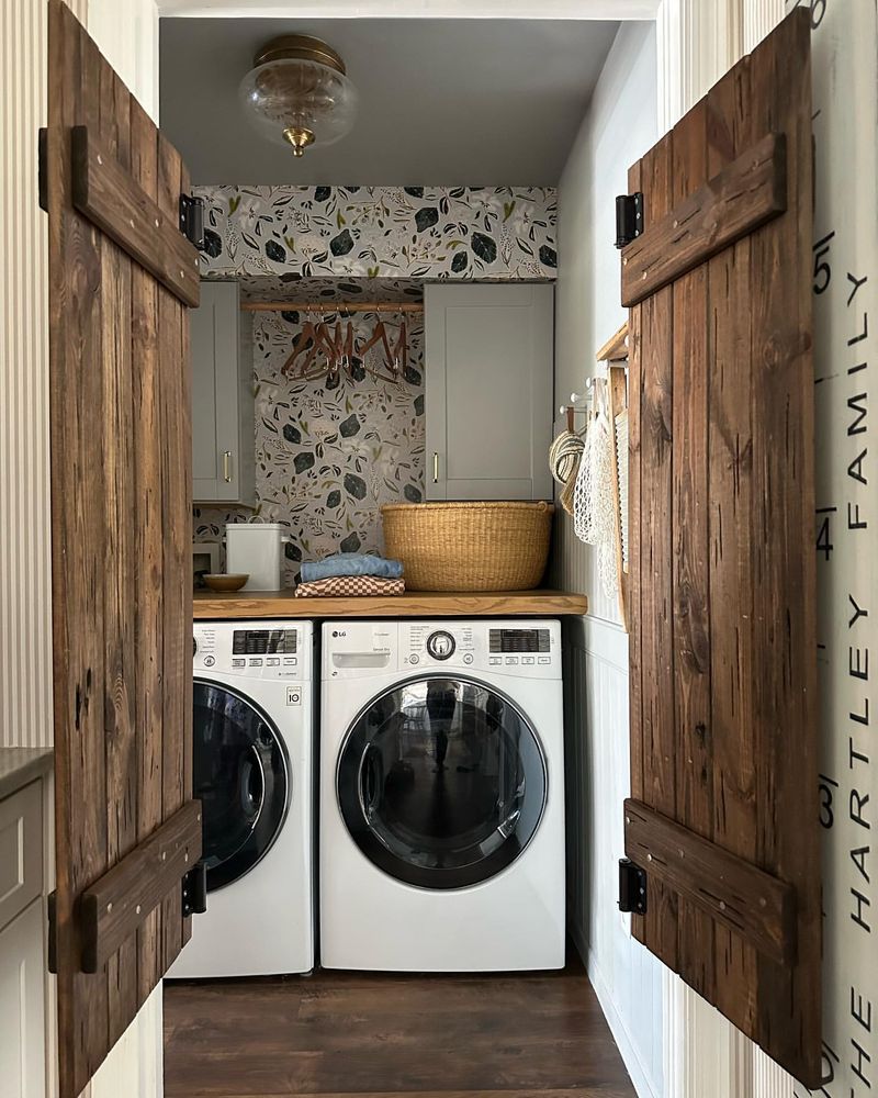 Rustic Charm Cabinets