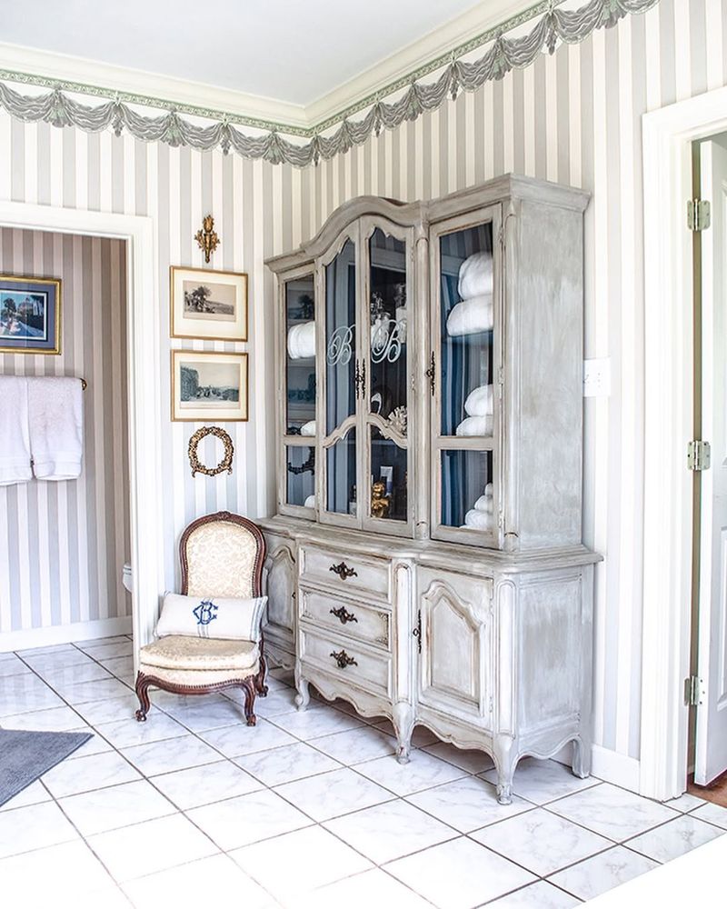 Rustic Dining Room Hutch