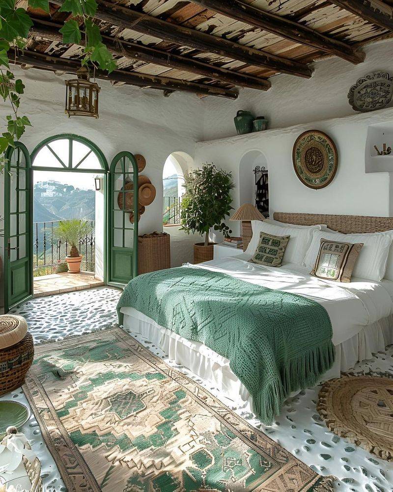 Rustic Dreamscape Bedroom