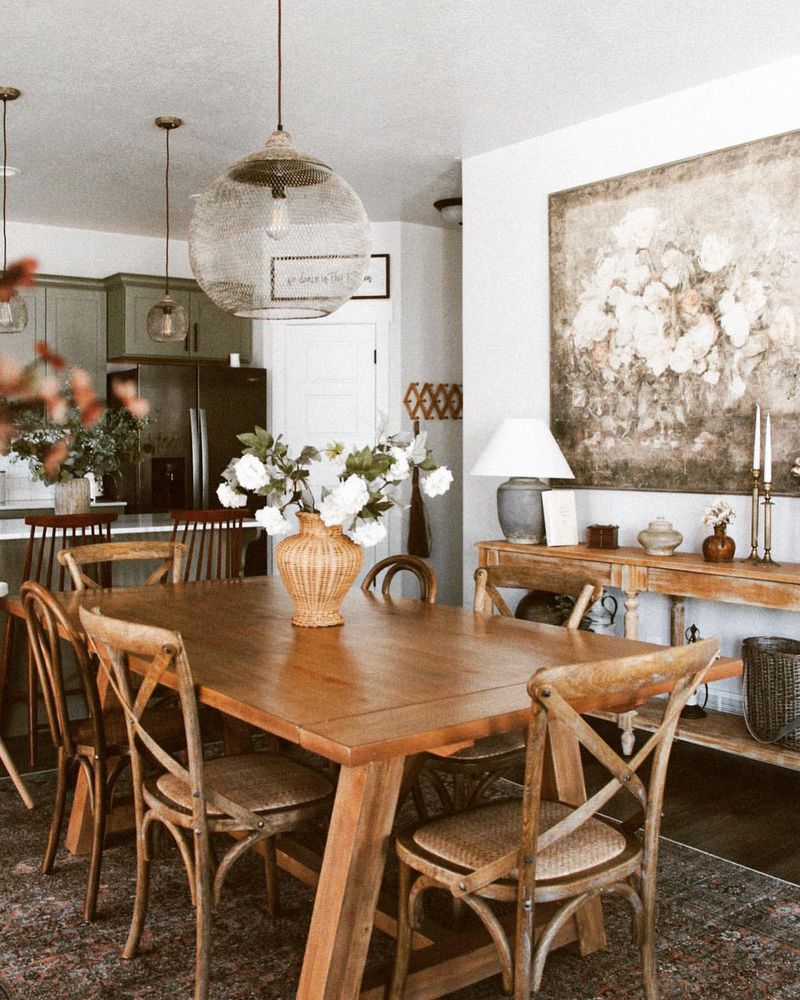 Rustic Farmhouse Dining Room