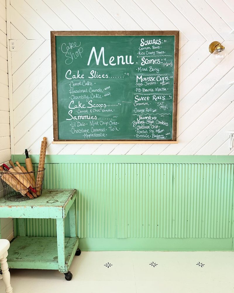 Rustic Green Chalkboard Wall