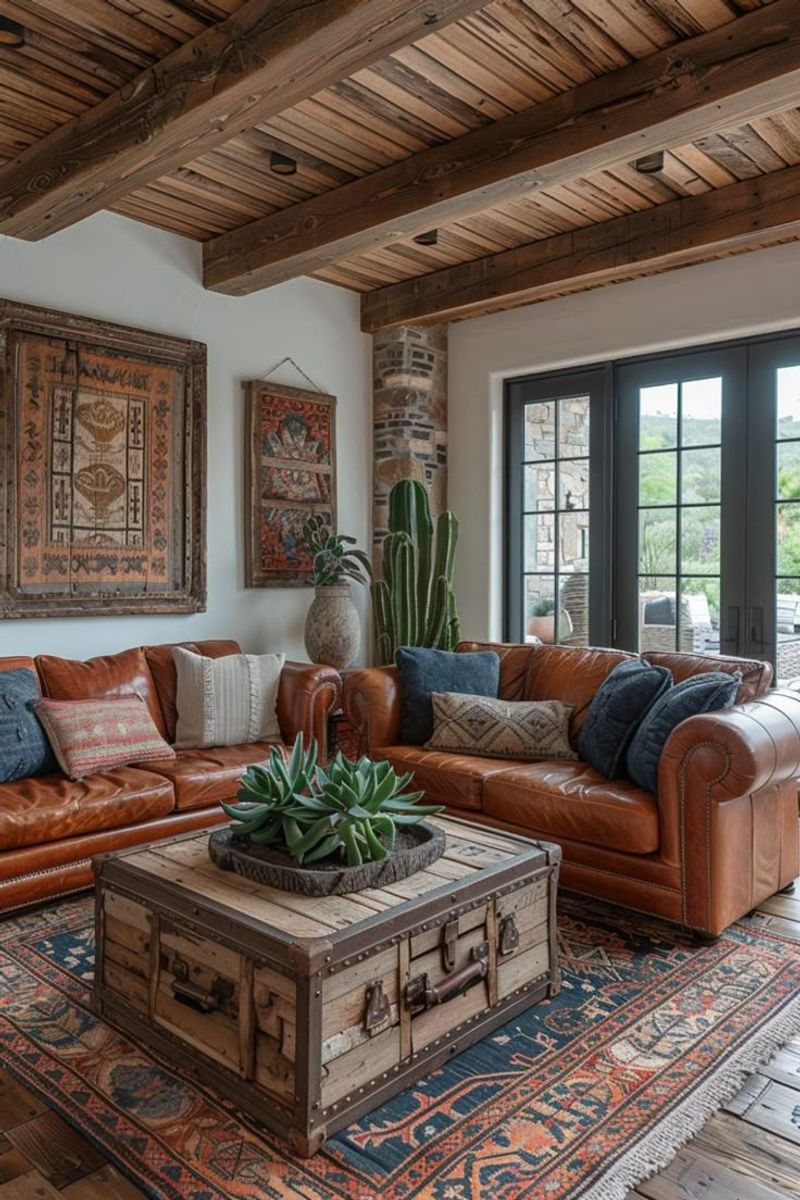 Rustic Living Room Retreat