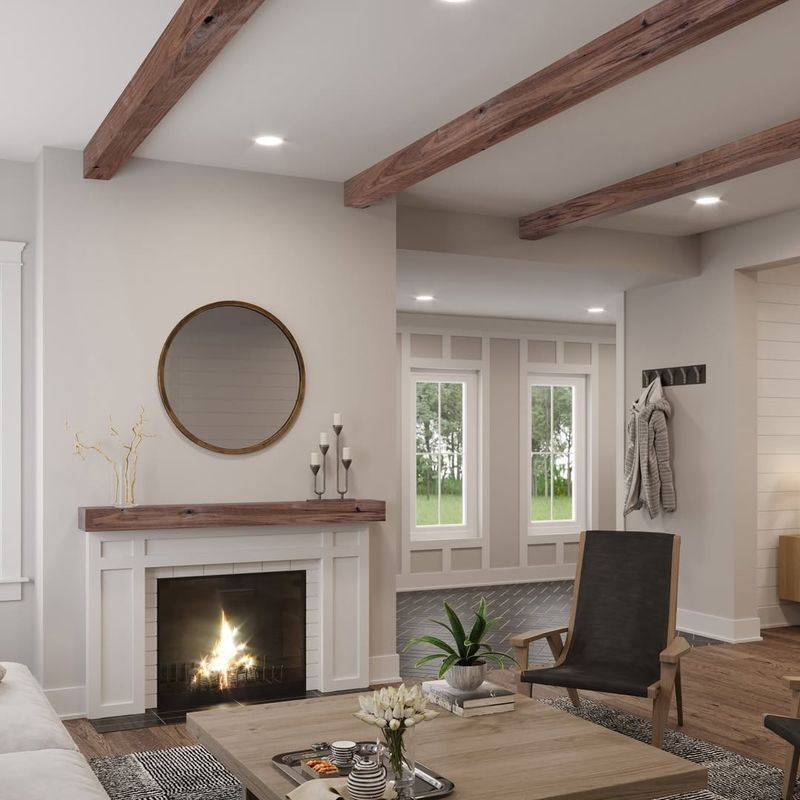 Rustic Wood Beams