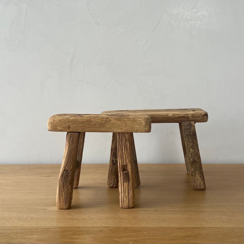 Rustic Wooden Stool