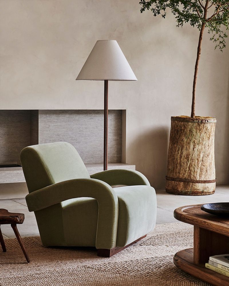 Sage Green Accent Chair