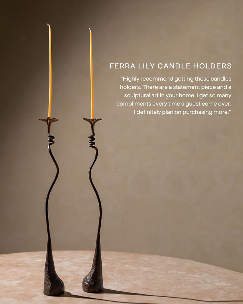 Sculptural Candle Holders