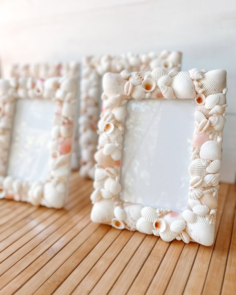 Seashell Picture Frame