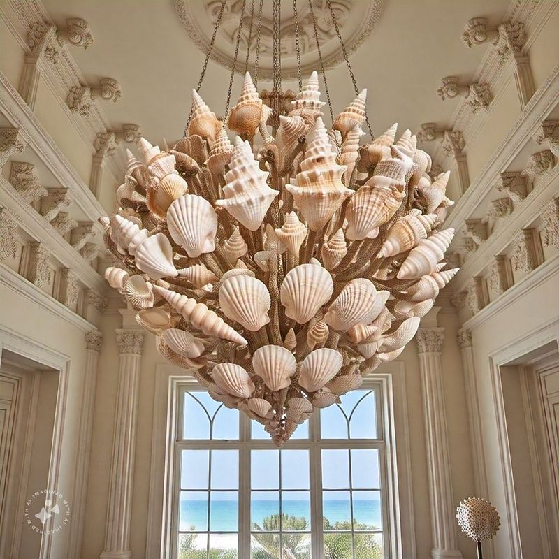 Shell Chandeliers