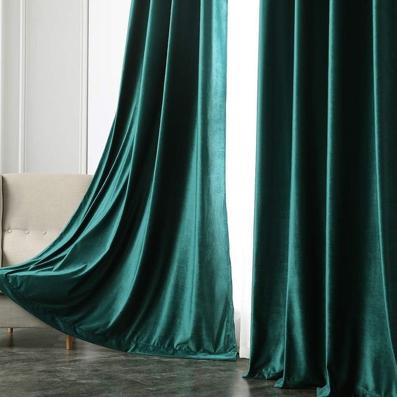 Silk Velvet Curtains