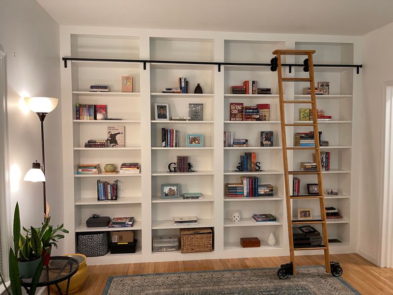 Slide and Ladder Bookshelves