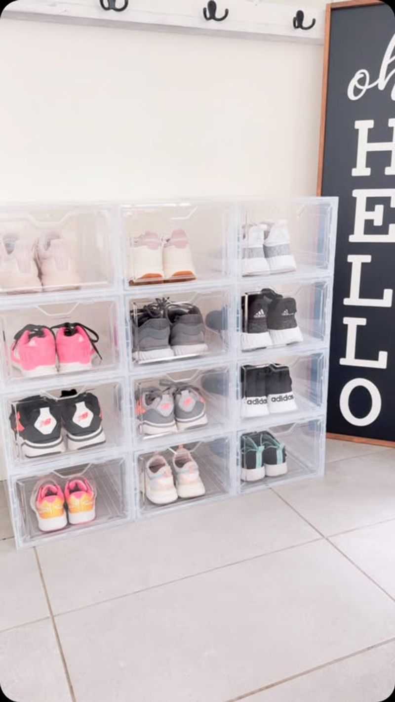 Stackable Shoe Boxes